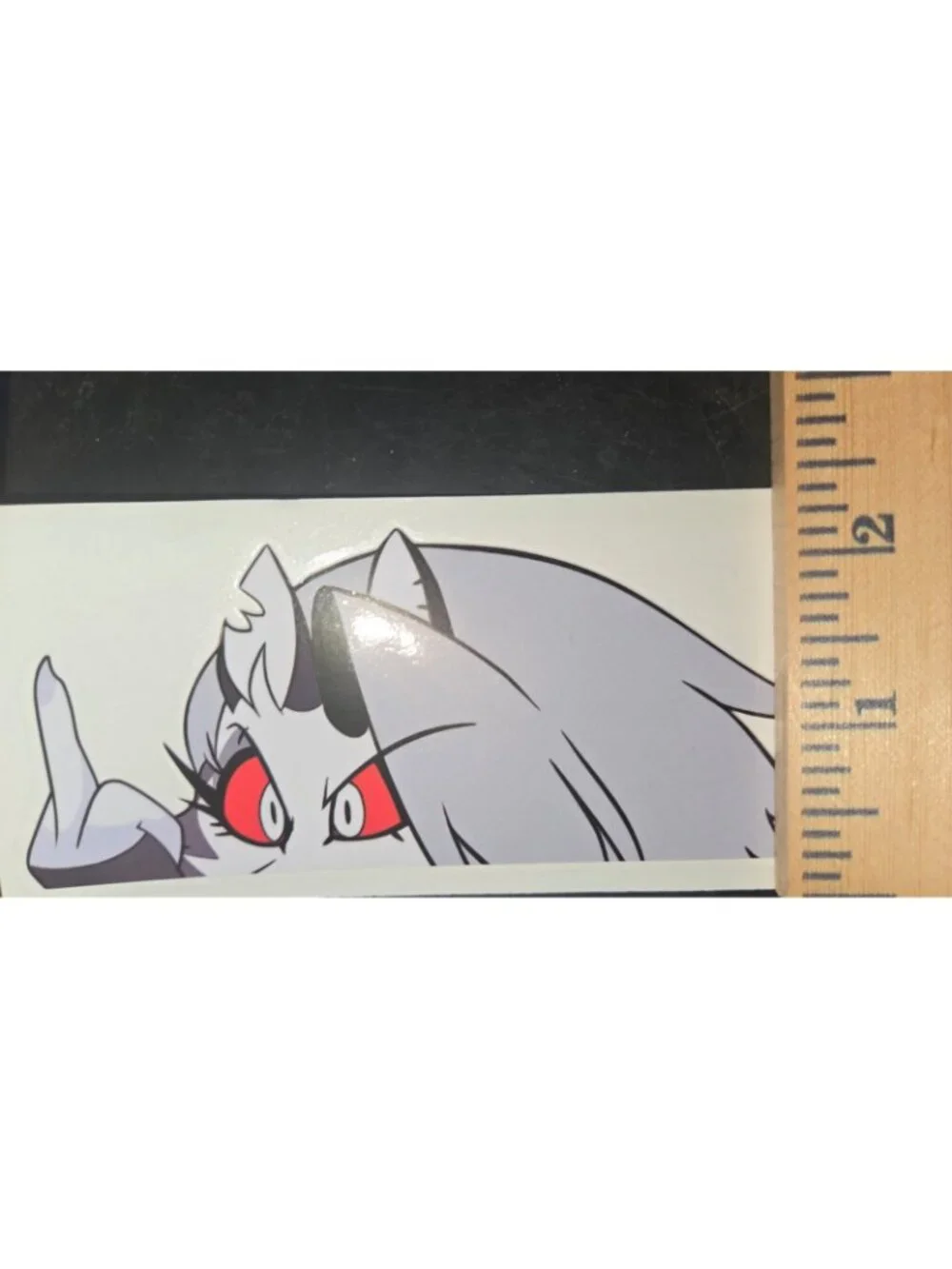 RUDE Loona Helluva Boss Weatherproof Anime Sticker 5